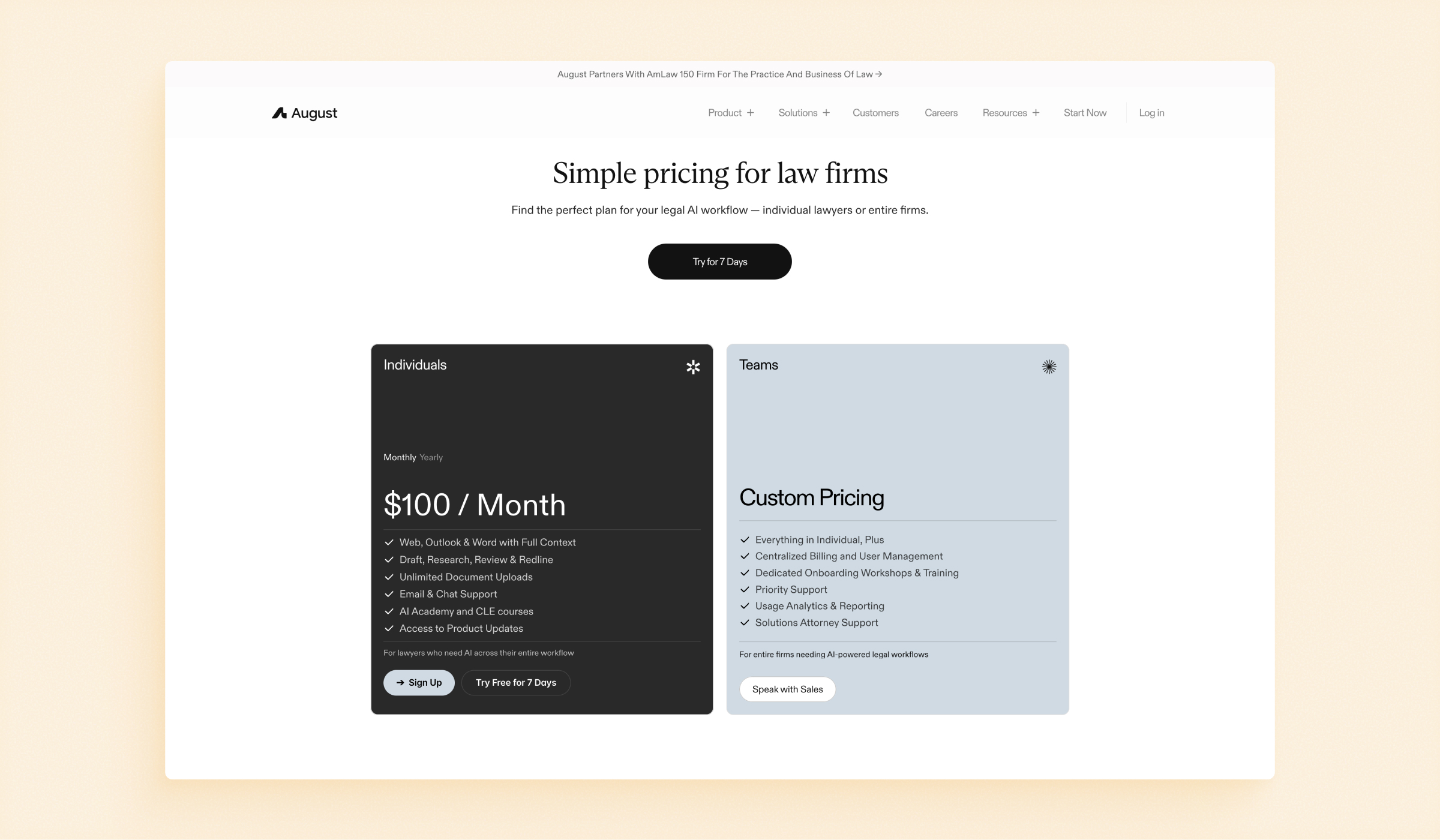 August product